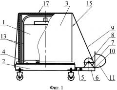 Способ поддержания чистоты космического аппарата при транспортировке и устройство для его осуществления (патент 2412100)