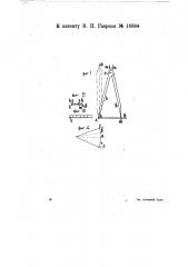 Прибор для измерения длины ломаных линий (патент 16884)