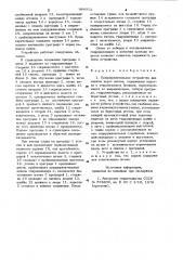 Предохранительное устройство для защиты ворот шлюза (патент 988972)