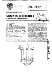 Фильтрующее устройство (патент 1200937)