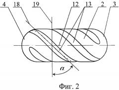 Лабиринтный спиральный смеситель-реактор (патент 2356612)