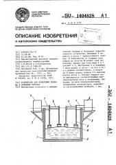 Устройство для измерения расхода в открытых потоках (патент 1404828)