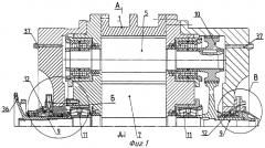 Роликолопастной компрессор с устройством торцевого уплотнения вала и способ его разгрузки от осевых сил (патент 2301358)