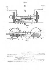 Опорная двухосная тележка для рельсовых транспортных средств с шарнирно соединенными кузовами (патент 1405696)