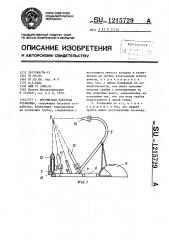 Игрушечная ракетная установка (патент 1215729)