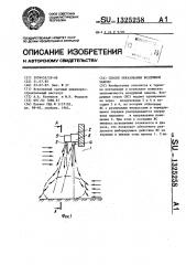 Способ образования воздушной завесы (патент 1325258)