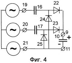 Способ заряда емкостного накопителя электрической энергии и устройства для его осуществления (варианты) (патент 2453966)