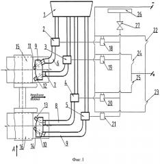 Устройство для подачи песка под колеса локомотива (патент 2502623)