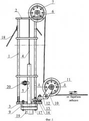 Установка для свабирования малодебитной скважины (патент 2264534)