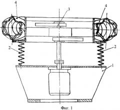 Виброустановка с тороидальной рабочей камерой (патент 2468906)
