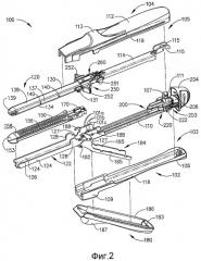 Хирургический сшивающий скобками аппарат с устройством для регулировки высоты скобок (патент 2508912)
