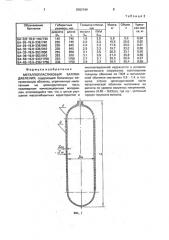 Металлопластиковый баллон давления (патент 2002160)