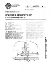 Дисковые ножницы (патент 1355381)