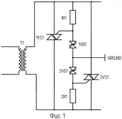 Блок искрозащиты переменного тока (патент 2570933)