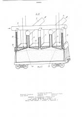Устройство для выгрузки сыпучих грузов из полувагонов (патент 1000363)