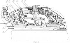 Турбокомпрессор газотурбинного двигателя (патент 2369759)