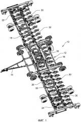 Шарнирный узел рамы, имеющий две оси поворота (патент 2564388)