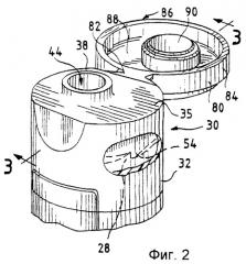 Система для принудительной ориентации укупорочного средства относительно контейнера (патент 2268849)