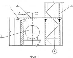 Способ и устройство для гашения температурных деформаций стенок печей обжига (патент 2558018)
