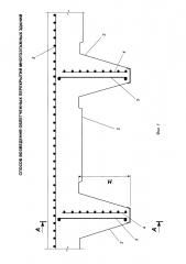 Способ возведения облегчённых перекрытий многоэтажных зданий (патент 2652402)
