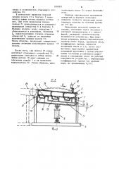 Устройство для перекладки полосового материала (патент 1085851)