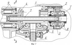 Устройство передачи крутящего момента от вала компрессора к коробке приводных агрегатов газотурбинного двигателя (патент 2305787)