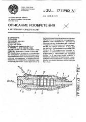 Распылительная головка к устройству для нанесения покрытий (патент 1711980)