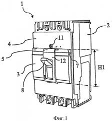 Электрическое устройство с перестраиваемой конфигурацией передней части (патент 2374730)