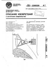 Водосбросное сооружение бетонной плотины (патент 1548330)