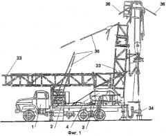 Установка подъемная для освоения и ремонта нефтяных и газовых скважин упа 60а (патент 2362867)