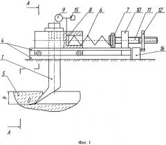 Устройство для определения сопротивляемости пород резанию (патент 2532955)