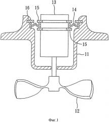 Амортизационная система подвеса двигателя в газодинамическом устройстве и газодинамическое устройство (патент 2542188)