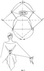 Многофункциональный предмет одежды - трансформер (патент 2342060)