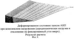 Упругодеформируемая панель адаптивной несущей поверхности (патент 2299833)