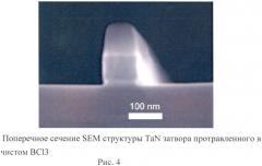 Состав газовой смеси для формирования нитрид танталового металлического затвора методом плазмохимического травления (патент 2450385)