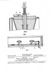 Устройство для изготовления железобетонных шпал (патент 1445977)