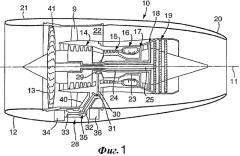 Устройство авиационного двигателя (патент 2355902)