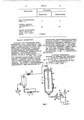 Установка для регенерации активированного угля, используемого для очистки водно-спиртовой смеси (патент 966113)