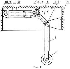Устройство и способ работы привода уборки-выпуска шасси самолета (патент 2535771)
