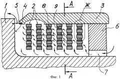 Неявнополюсный ротор синхронной электрической машины (патент 2410819)
