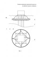 Боновое заграждение переменной плавучести на нефтяных морских платформах (патент 2646896)
