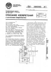 Гибридный функциональный преобразователь (патент 1603405)