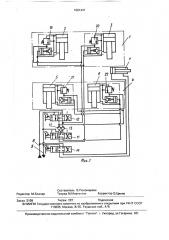 Гидравлическая схема крепи сопряжения (патент 1661441)