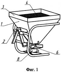 Разбрасыватель минеральных удобрений (патент 2492616)