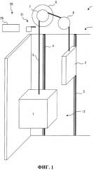 Контролирующее устройство для контроля лифтового тягового элемента (патент 2485041)