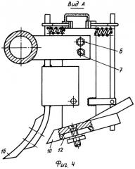 Устройство для безотвальной обработки почвы (патент 2298303)