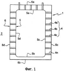 Дверное обрамление для летательного аппарата (патент 2424945)