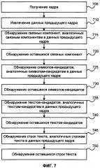 Система и способ использования данных предыдущего кадра для оптического распознавания символов кадров видеоматериалов (патент 2595559)