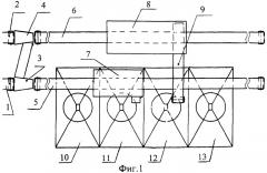 Способ двухконвейерной разгрузки заполнителей бетонорастворных смесей и устройство разгрузочное для его осуществления (патент 2340535)