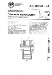 Жидкостно-кольцевая машина (патент 1260560)